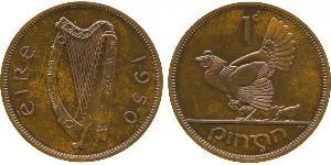 1 Penny Irlanda (1922 - ) Bronzo 