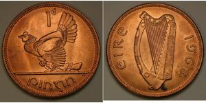 1 Penny Irlanda (1922 - ) Bronzo 