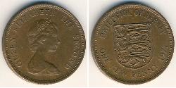 1 Penny Isola di Jersey Bronzo 