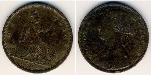 1 Penny Regno Unito  Bronzo 