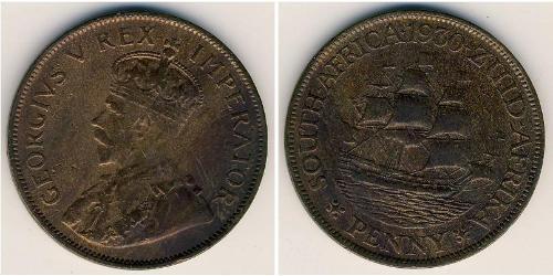 1 Penny Sudafrica Bronzo 