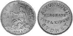1 Penny Australia (1788 - 1939) Cobre 