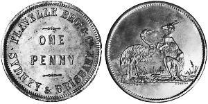 1 Penny Australia (1788 - 1939) Cobre 
