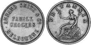 1 Penny Australia (1788 - 1939) Cobre 