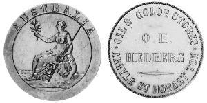 1 Penny Australia (1788 - 1939) Cobre 