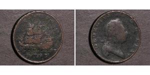 1 Penny Bermudas Cobre Jorge III (1738-1820)