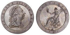 1 Penny Reino de Gran Bretaña (1707-1801) Cobre Jorge III (1738-1820)