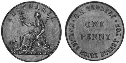 1 Penny Australia (1788 - 1939) Copper 