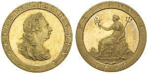 1 Penny Kingdom of Great Britain (1707-1801) Copper George III (1738-1820)