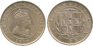 1 Penny Jamaica (1962 - ) Copper/Nickel Edward VII (1841-1910)