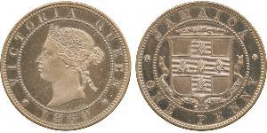 1 Penny Jamaica (1962 - ) Copper/Nickel Victoria (1819 - 1901)