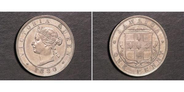 1 Penny Jamaica (1962 - ) Copper/Nickel Victoria (1819 - 1901)