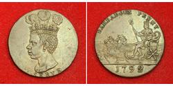 1 Penny Barbade Cuivre 