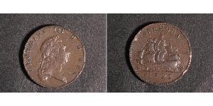1 Penny Bermudes Cuivre George III (1738-1820)