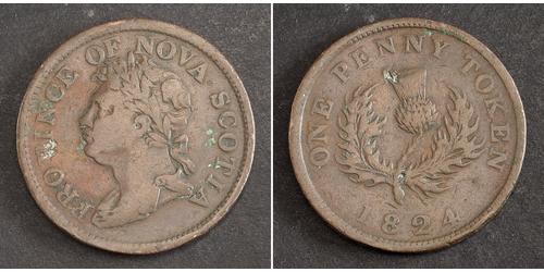 1 Penny Canada Cuivre 