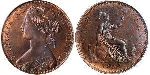 1 Penny Royaume-Uni de Grande-Bretagne et d
