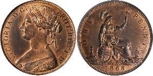 1 Penny Royaume-Uni de Grande-Bretagne et d