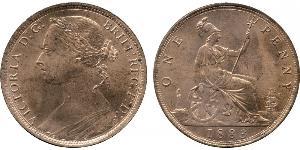 1 Penny Royaume-Uni de Grande-Bretagne et d