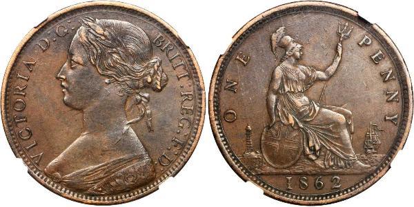 1 Penny Royaume-Uni de Grande-Bretagne et d