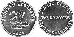 1 Penny Ôstralie (1788 - 1939) Cuivre 