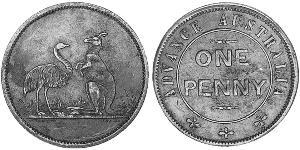 1 Penny Ôstralie (1788 - 1939) Cuivre 