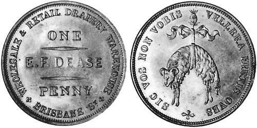 1 Penny Ôstralie (1788 - 1939) Cuivre 