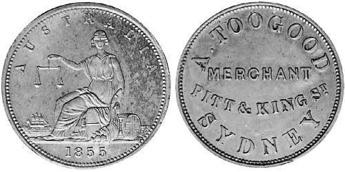 1 Penny Ôstralie (1788 - 1939) Cuivre 