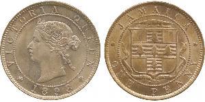 1 Penny Jamayica (1962 - ) Cuivre/Nickel Victoria (1819 - 1901)