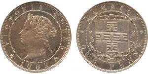 1 Penny Jamayica (1962 - ) Cuivre/Nickel Victoria (1819 - 1901)