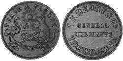 1 Penny Australien (1788 - 1939) Kupfer 