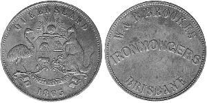 1 Penny Australien (1788 - 1939) Kupfer 