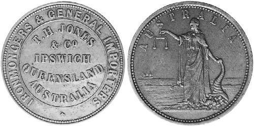 1 Penny Australien (1788 - 1939) Kupfer 