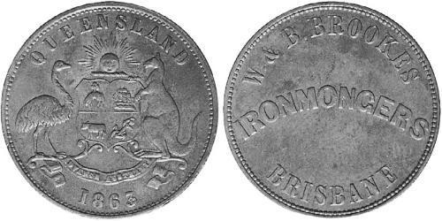 1 Penny Australien (1788 - 1939) Kupfer 