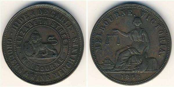 1 Penny Australien (1788 - 1939) Kupfer 