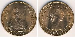 1 Penny Vereinigtes Königreich Kupfer 