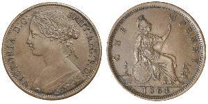 1 Penny Vereinigtes Königreich von Großbritannien und Irland (1801-1922) Kupfer Victoria (1819 - 1901)