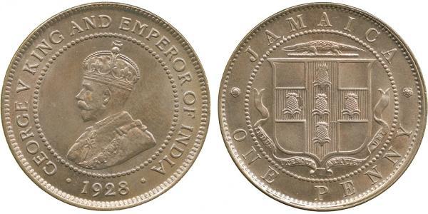 1 Penny Jamaica (1962 - ) Níquel/Cobre 