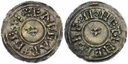 1 Penny Reino de Inglaterra (927-1649,1660-1707) Plata Edgar (943-975)