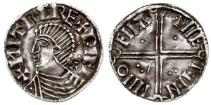 1 Penny Reino de Inglaterra (927-1649,1660-1707) Plata Aethelred II (968 - 1016)