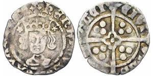 1 Penny Reino de Inglaterra (927-1649,1660-1707) Plata Enrique VI (1421-1471)