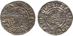 1 Penny Reino de Inglaterra (927-1649,1660-1707) Plata Cnut (985 -1035)