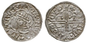1 Penny Reino de Inglaterra (927-1649,1660-1707) Plata Cnut (985 -1035)