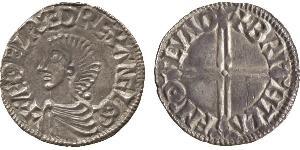 1 Penny Reino de Inglaterra (927-1649,1660-1707) Plata Aethelred II (968 - 1016)