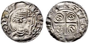 1 Penny Reino de Inglaterra (927-1649,1660-1707) Plata Guillermo I (1027 - 1087)