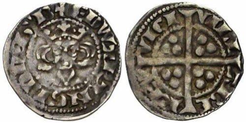 1 Penny Reino de Inglaterra (927-1649,1660-1707) Plata Eduardo I (1239 - 1307)