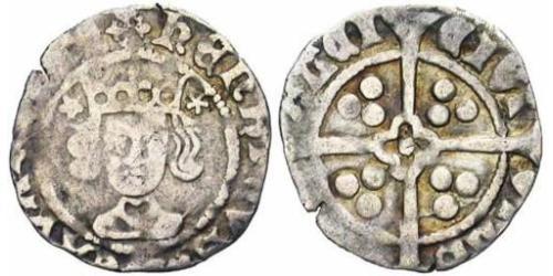 1 Penny Reino de Inglaterra (927-1649,1660-1707) Plata Enrique VI (1421-1471)