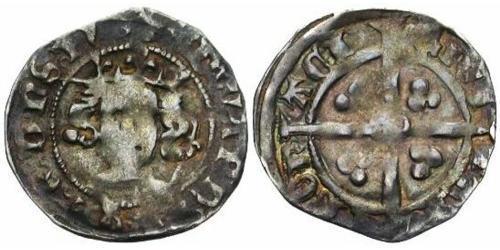 1 Penny Reino de Inglaterra (927-1649,1660-1707) Plata Eduardo III (1312-1377)