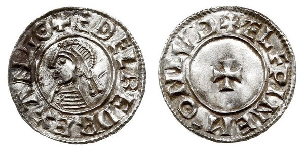 1 Penny Reino de Inglaterra (927-1649,1660-1707) Plata 