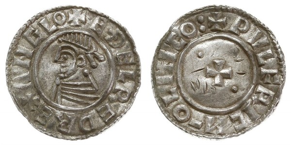 1 Penny Reino de Inglaterra (927-1649,1660-1707) Plata 