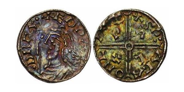 1 Penny Reino de Inglaterra (927-1649,1660-1707) Plata Eduardo (1003 - 1066)